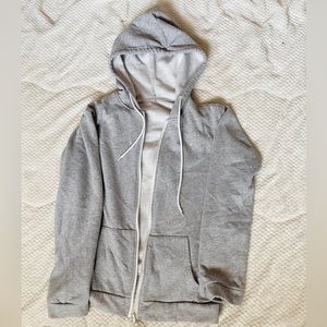 Grey woman’s zip up